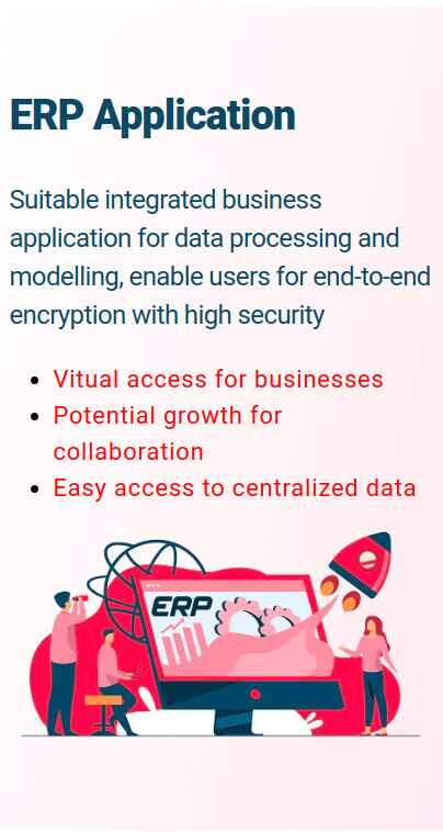 Homepage Slider ERP Application
